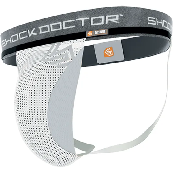 Core Supporter w/Cup Pocket - White