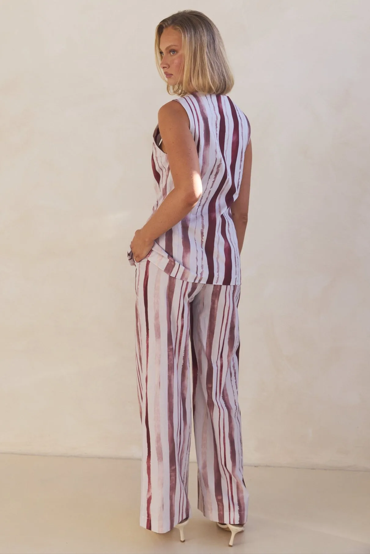 Dakota Pant (Berry)