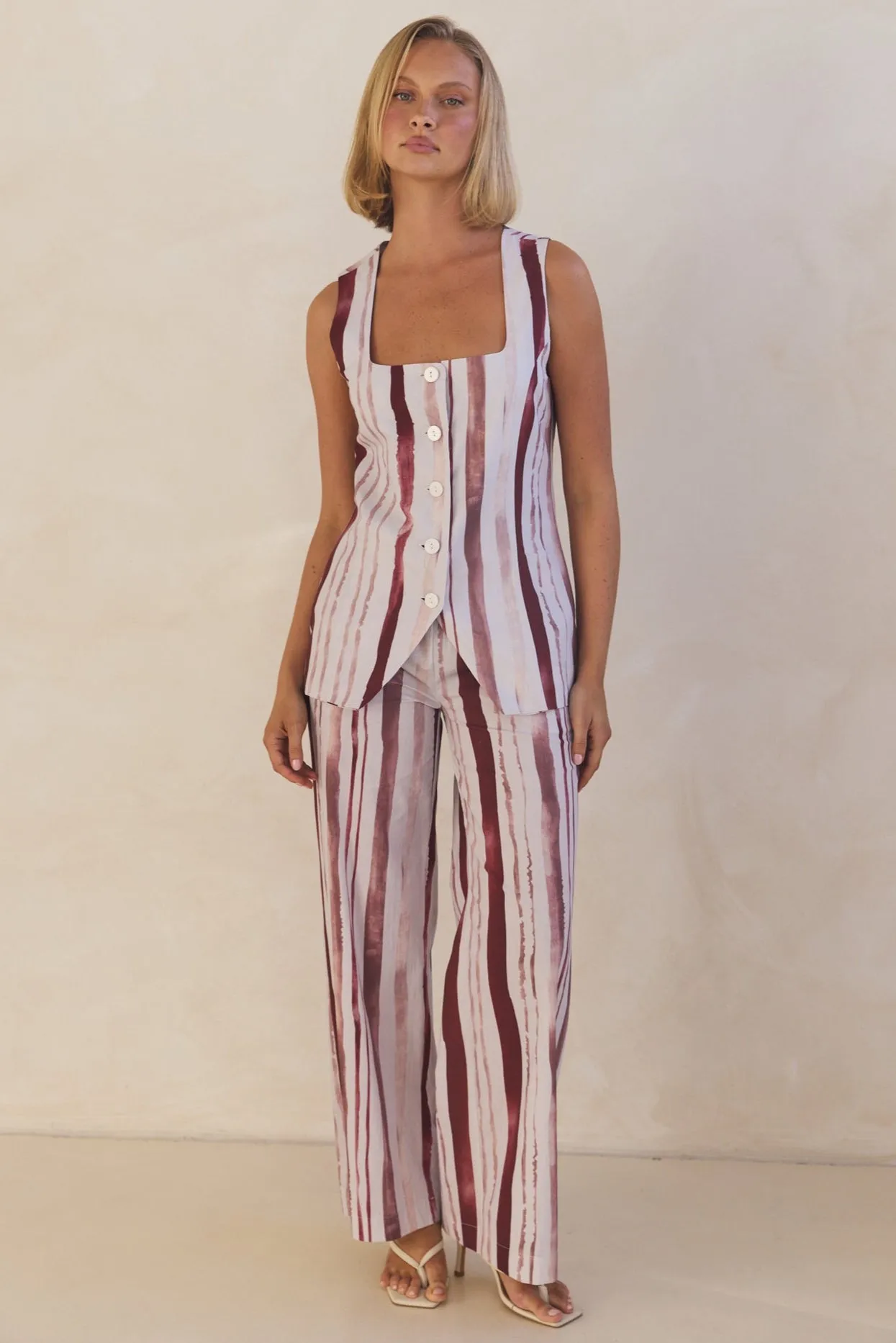 Dakota Pant (Berry)