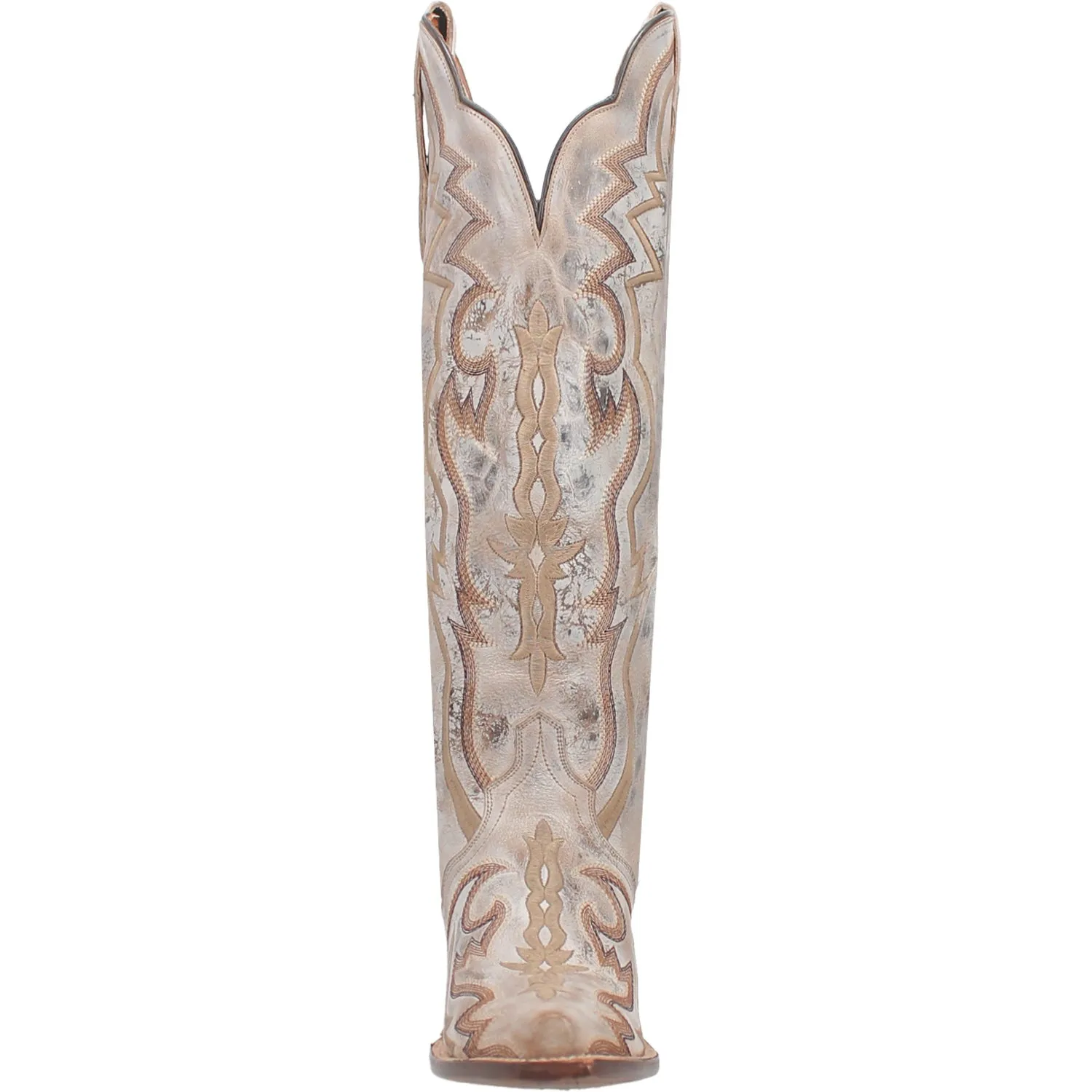 Dan Post Womens Silvie Bone Leather Fashion Boots 6.5 M