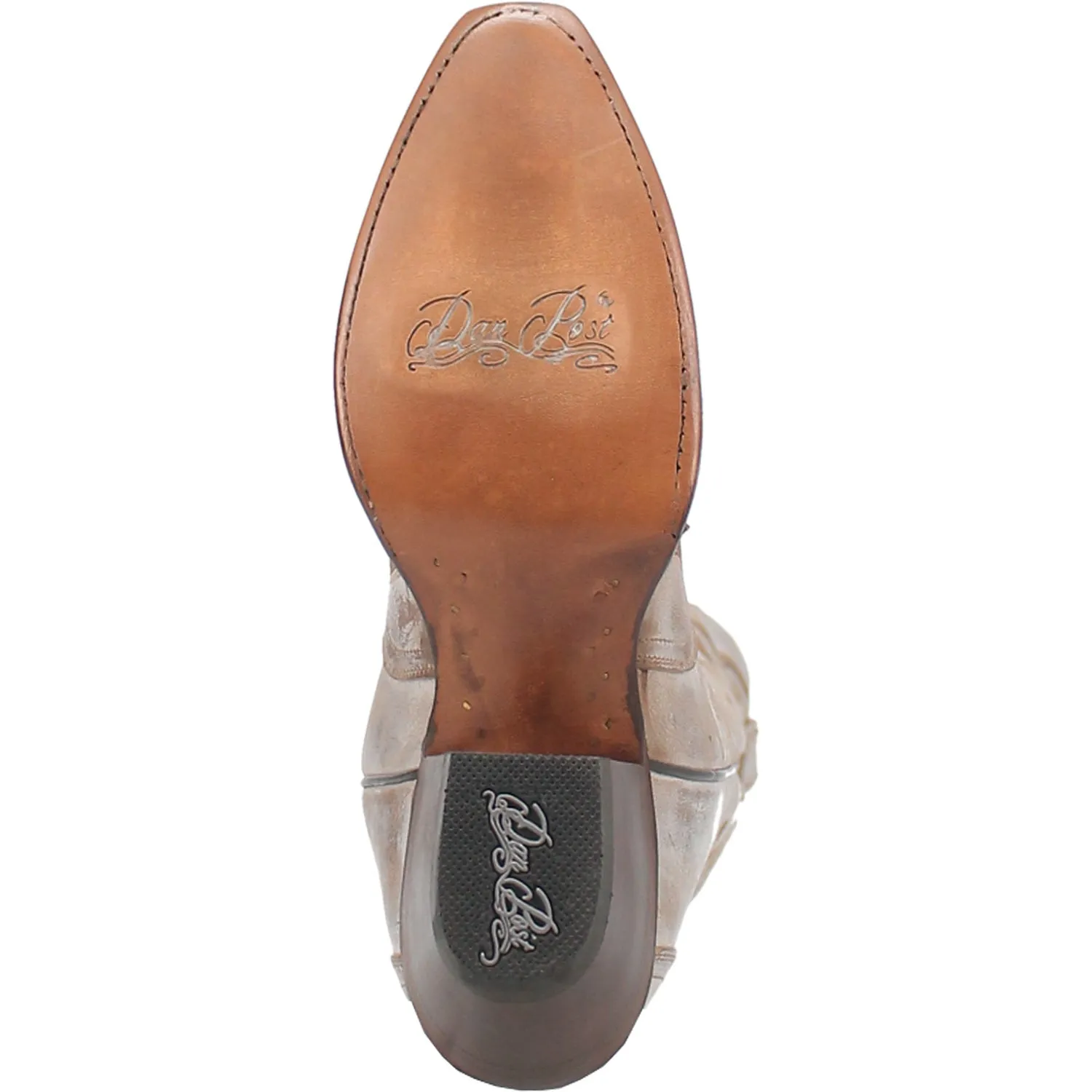 Dan Post Womens Silvie Bone Leather Fashion Boots 6.5 M