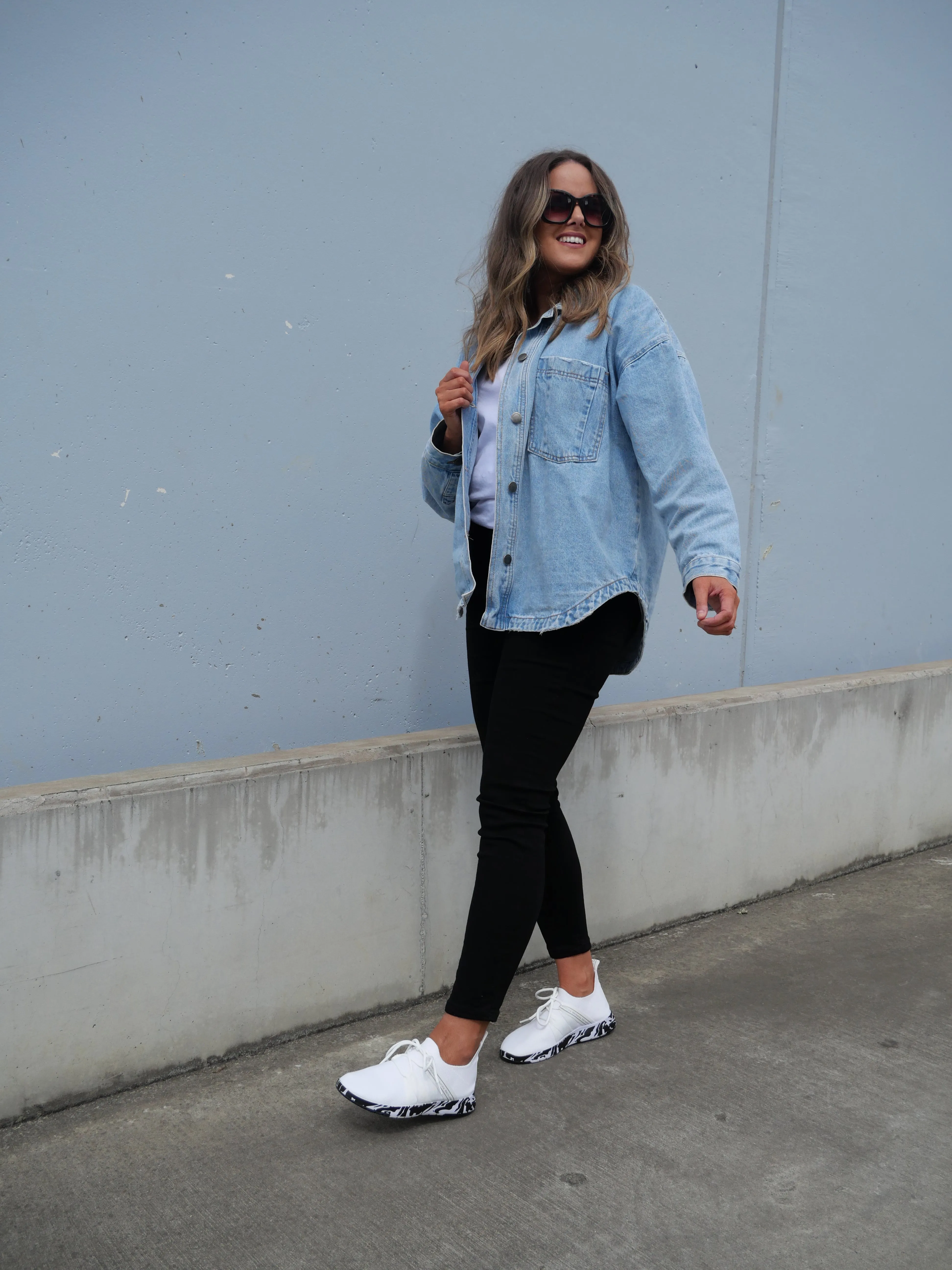 Emu Leura Swirl Sneaker White