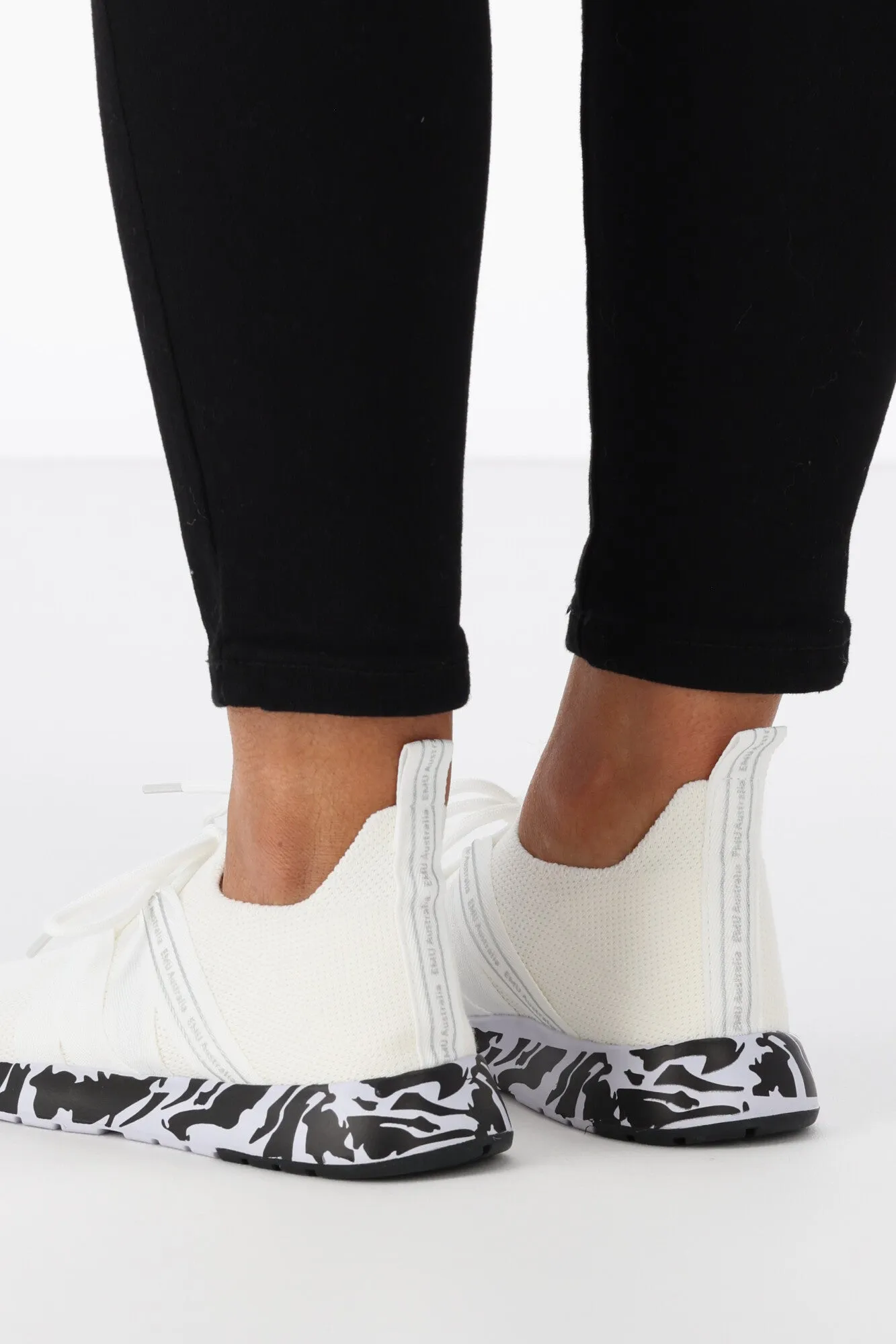 Emu Leura Swirl Sneaker White