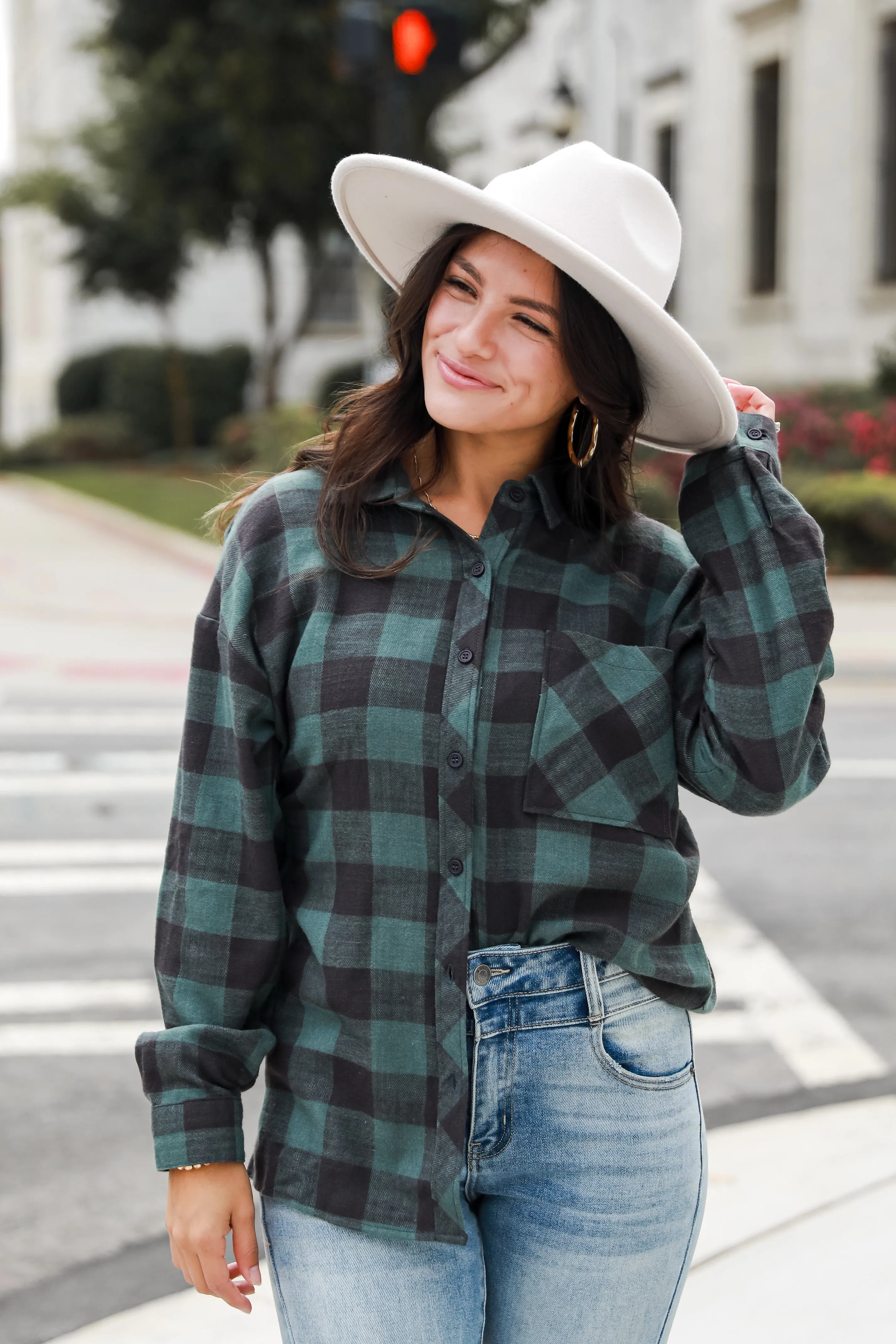 FINAL SALE - Make Some Plans Plaid Flannel