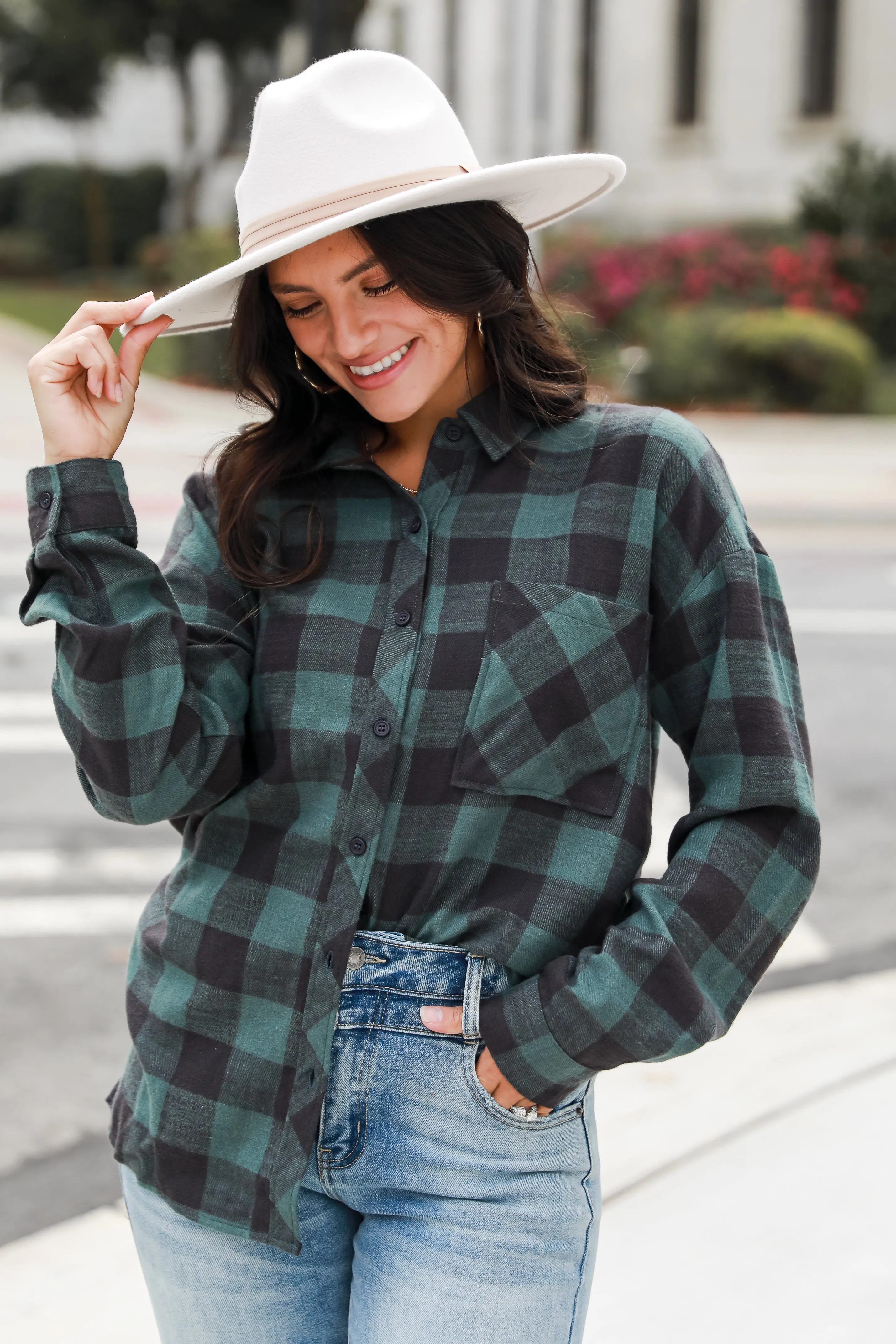 FINAL SALE - Make Some Plans Plaid Flannel