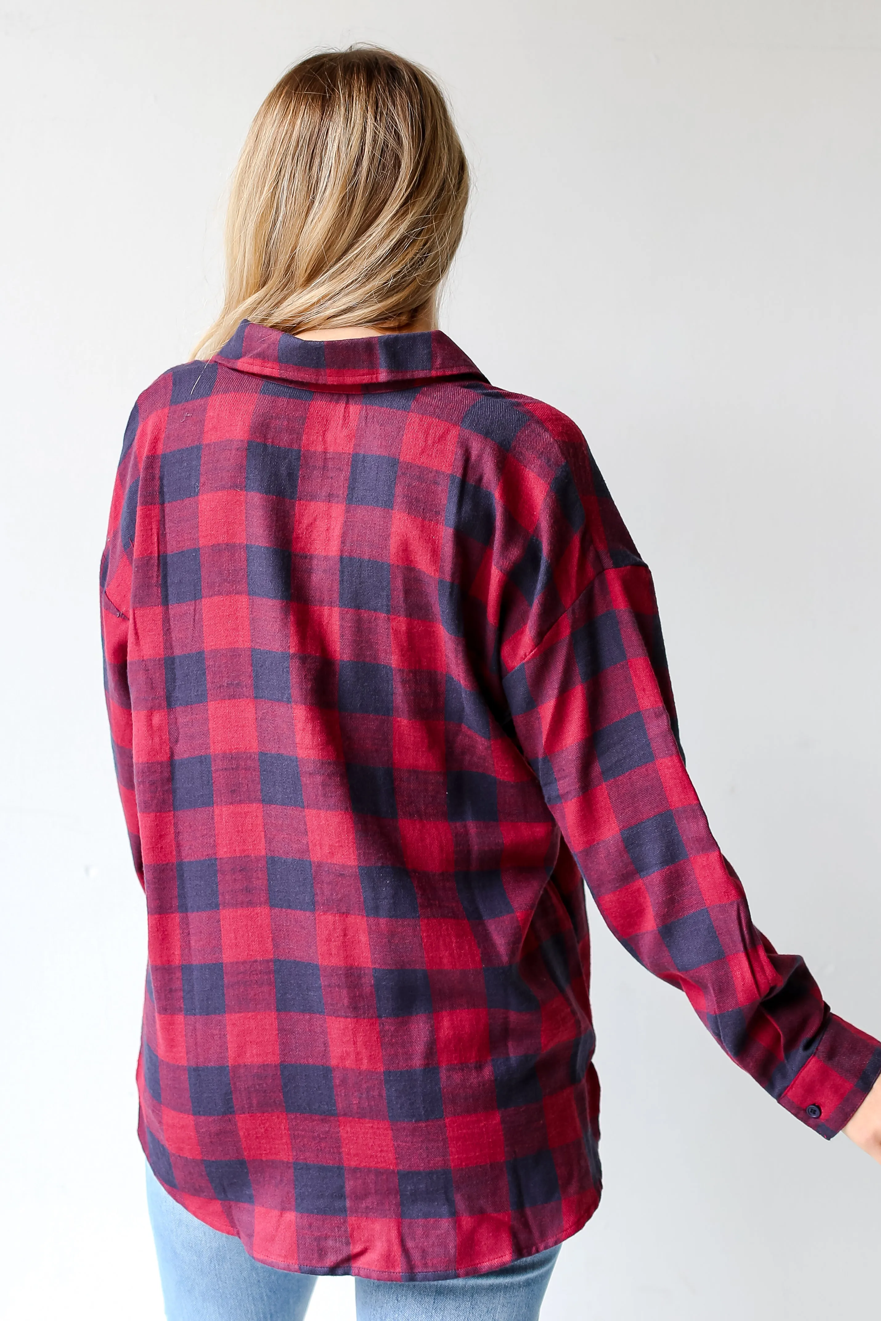 FINAL SALE - Make Some Plans Plaid Flannel