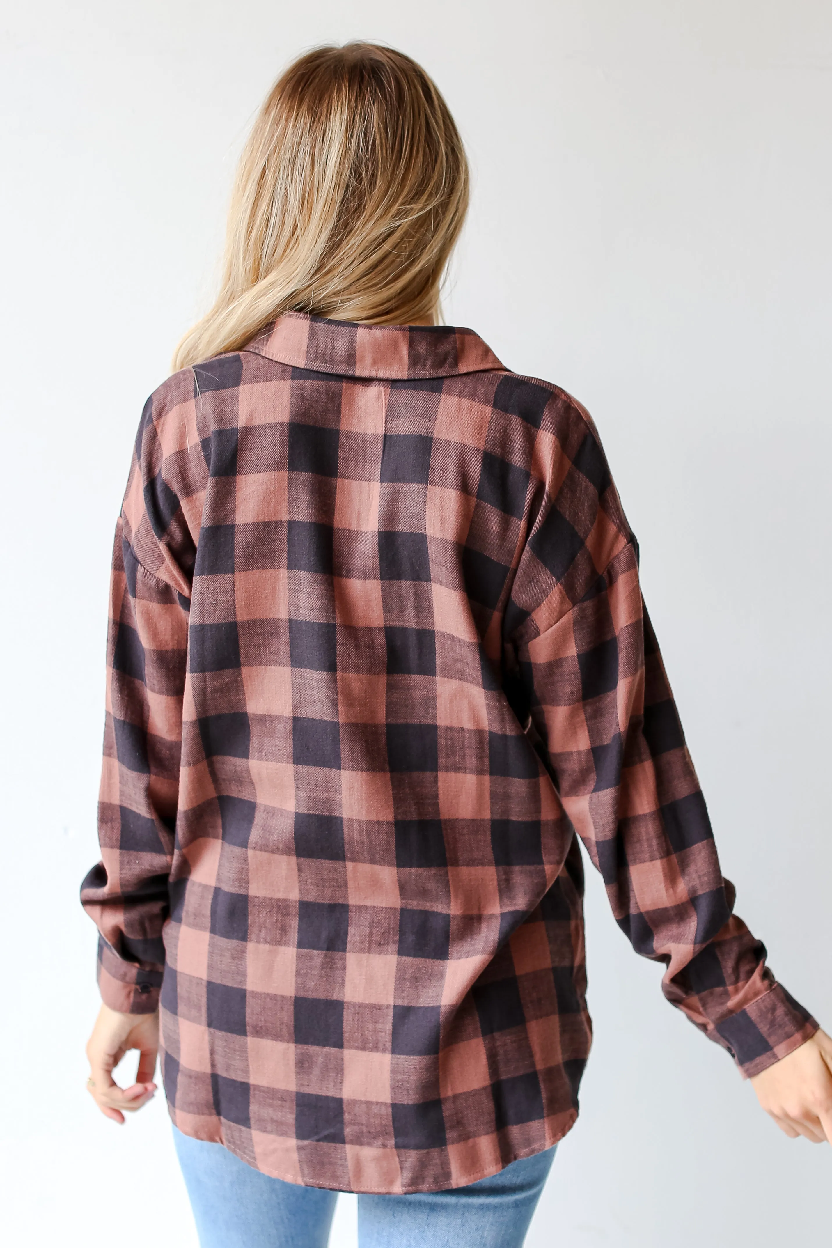 FINAL SALE - Make Some Plans Plaid Flannel