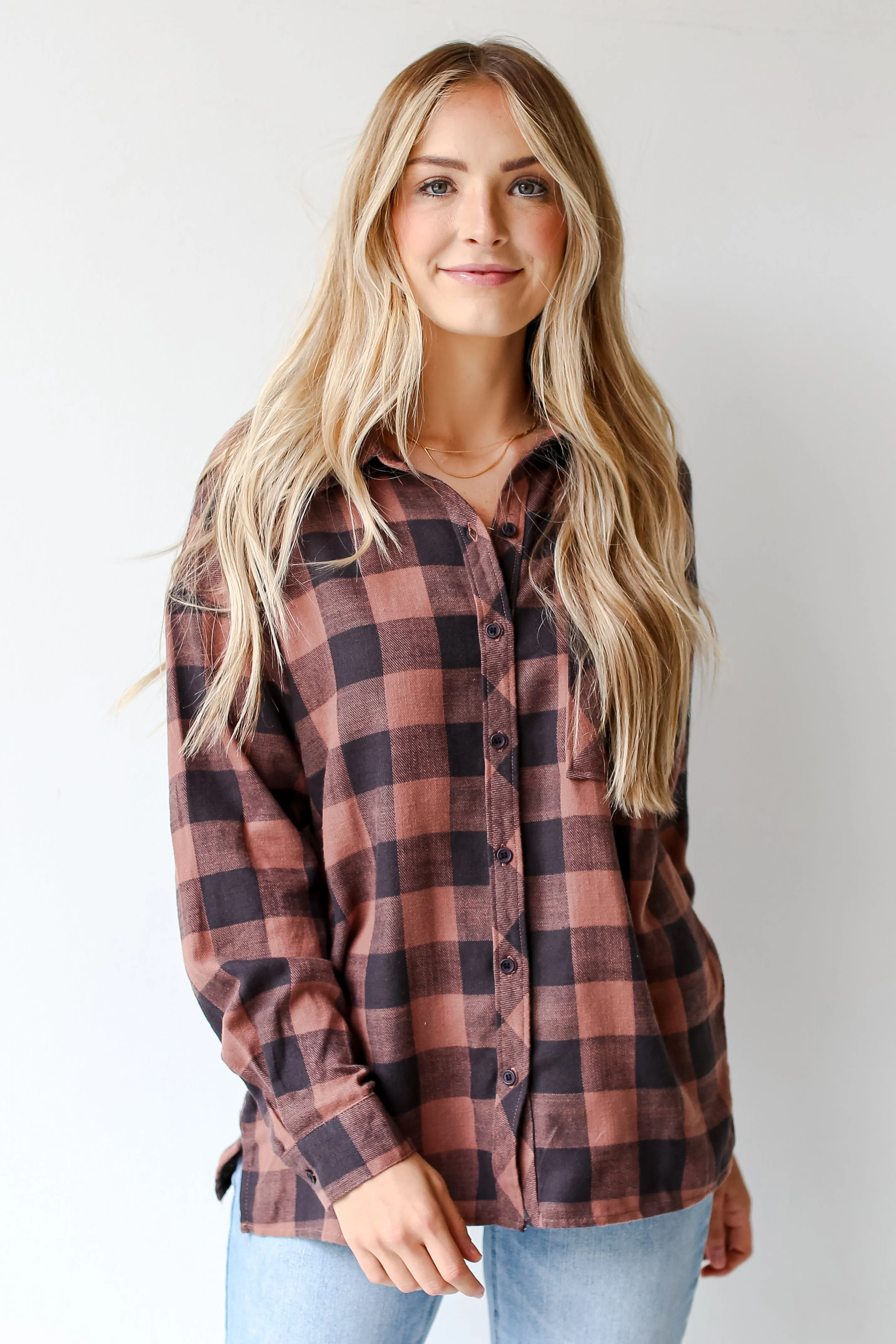 FINAL SALE - Make Some Plans Plaid Flannel