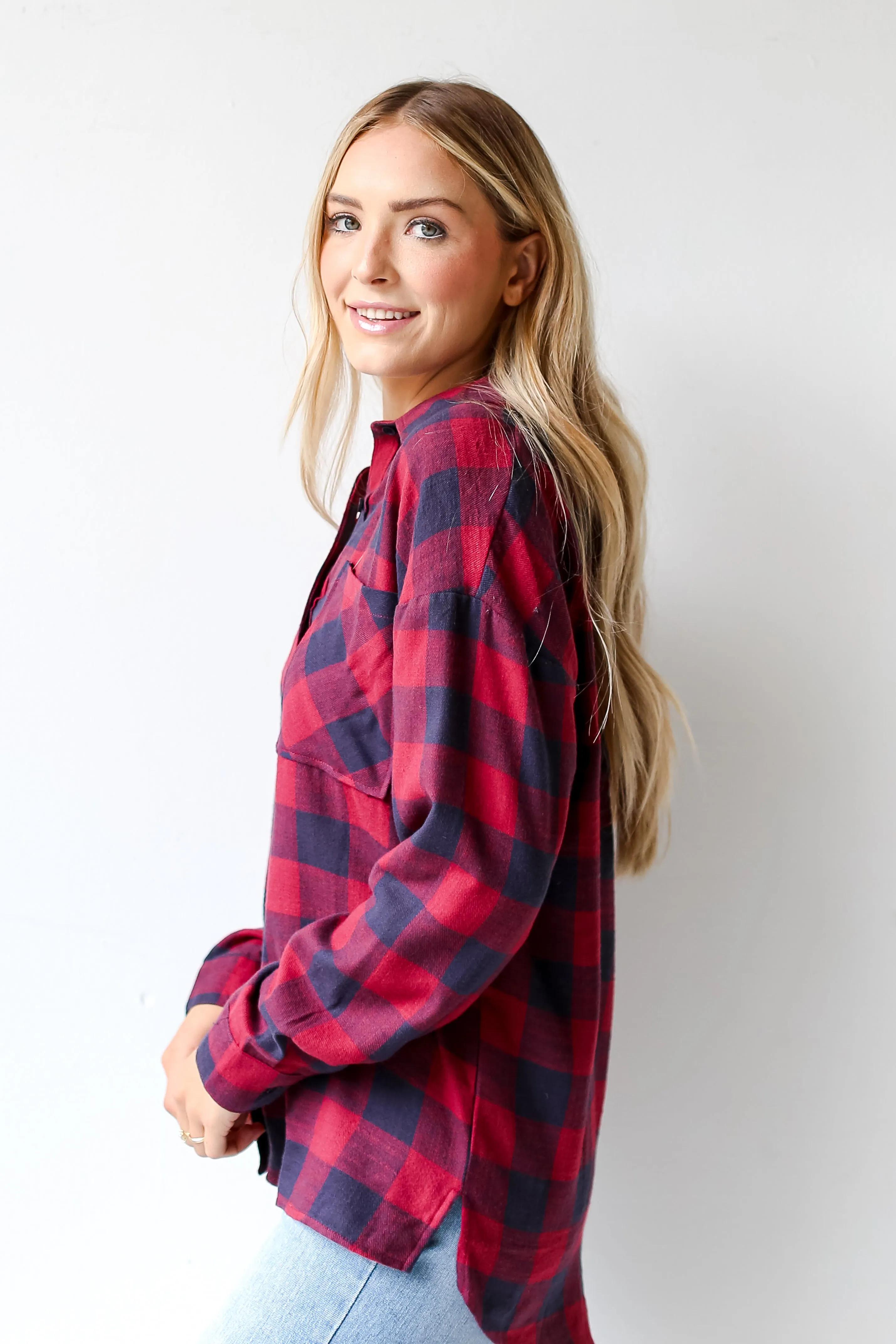 FINAL SALE - Make Some Plans Plaid Flannel