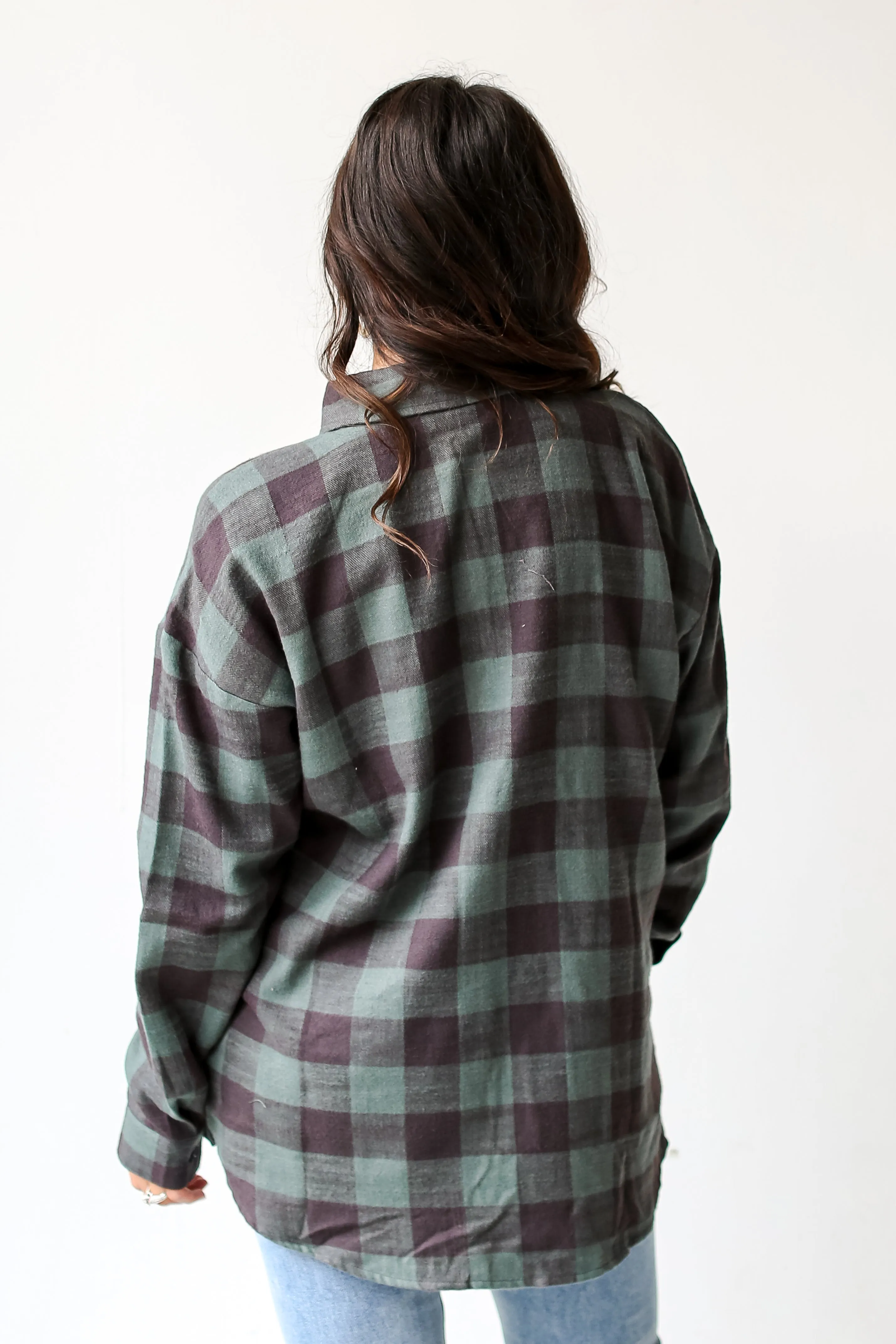 FINAL SALE - Make Some Plans Plaid Flannel