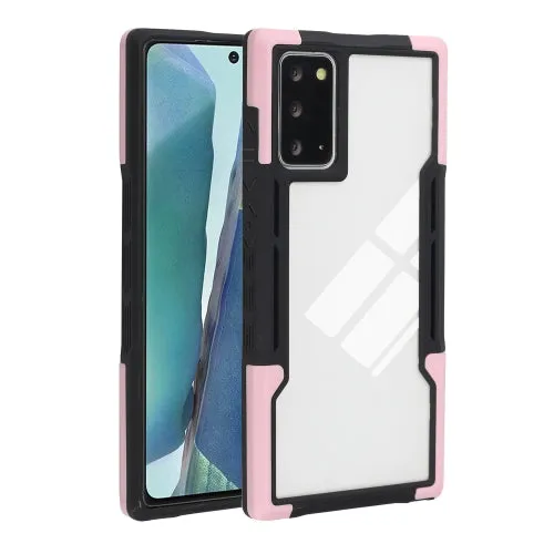 For Samsung Galaxy Note 20 TPU   PC   Acrylic 3 in 1 Shockproof Protective