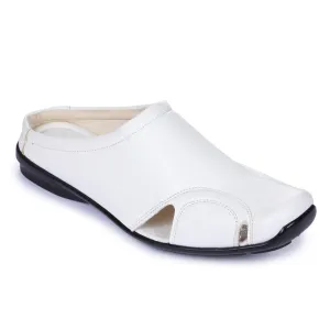 Fortune Black Casual Slip-on Mules For Men J-153 By Liberty
