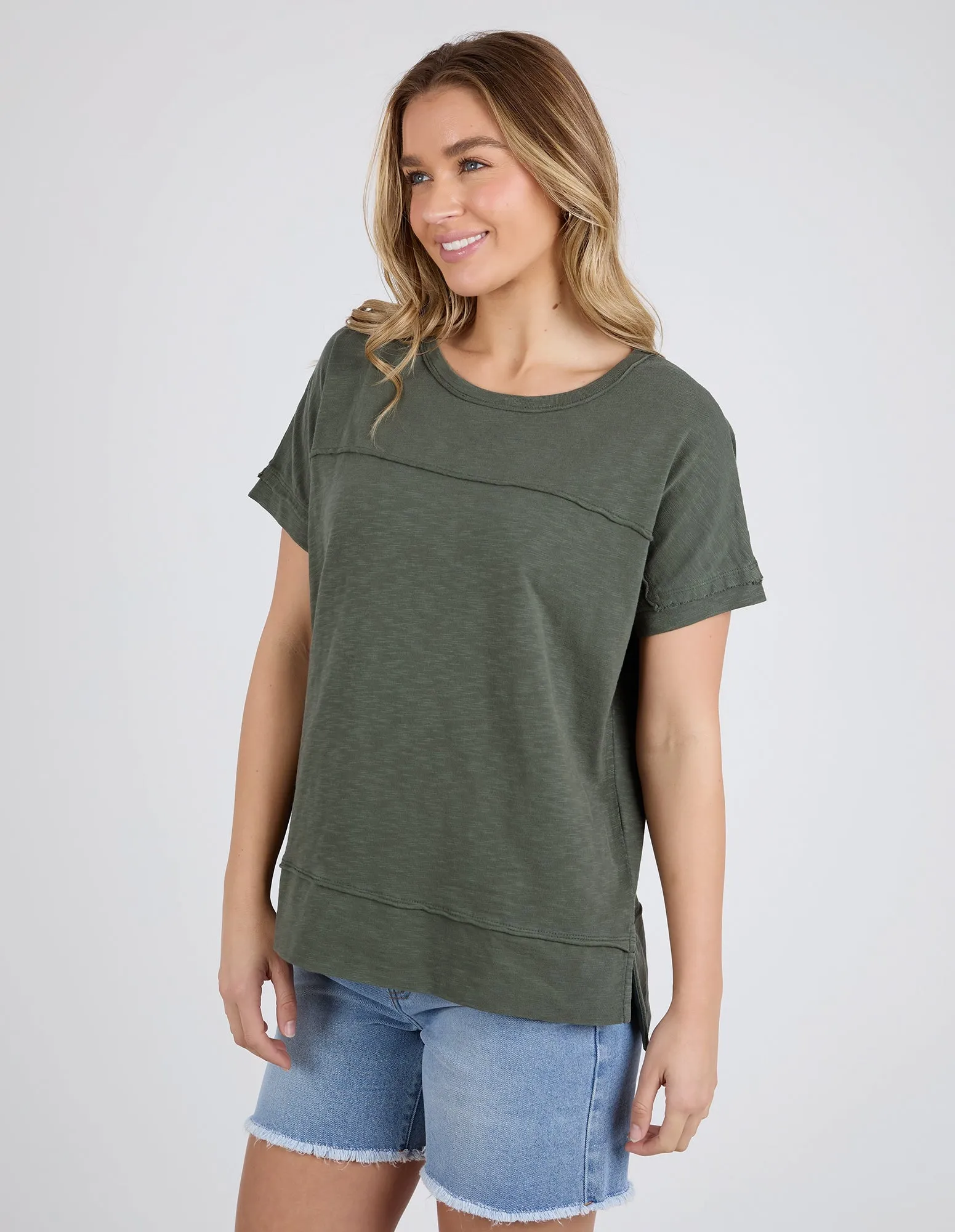 Foxwood Allison Tee Khaki