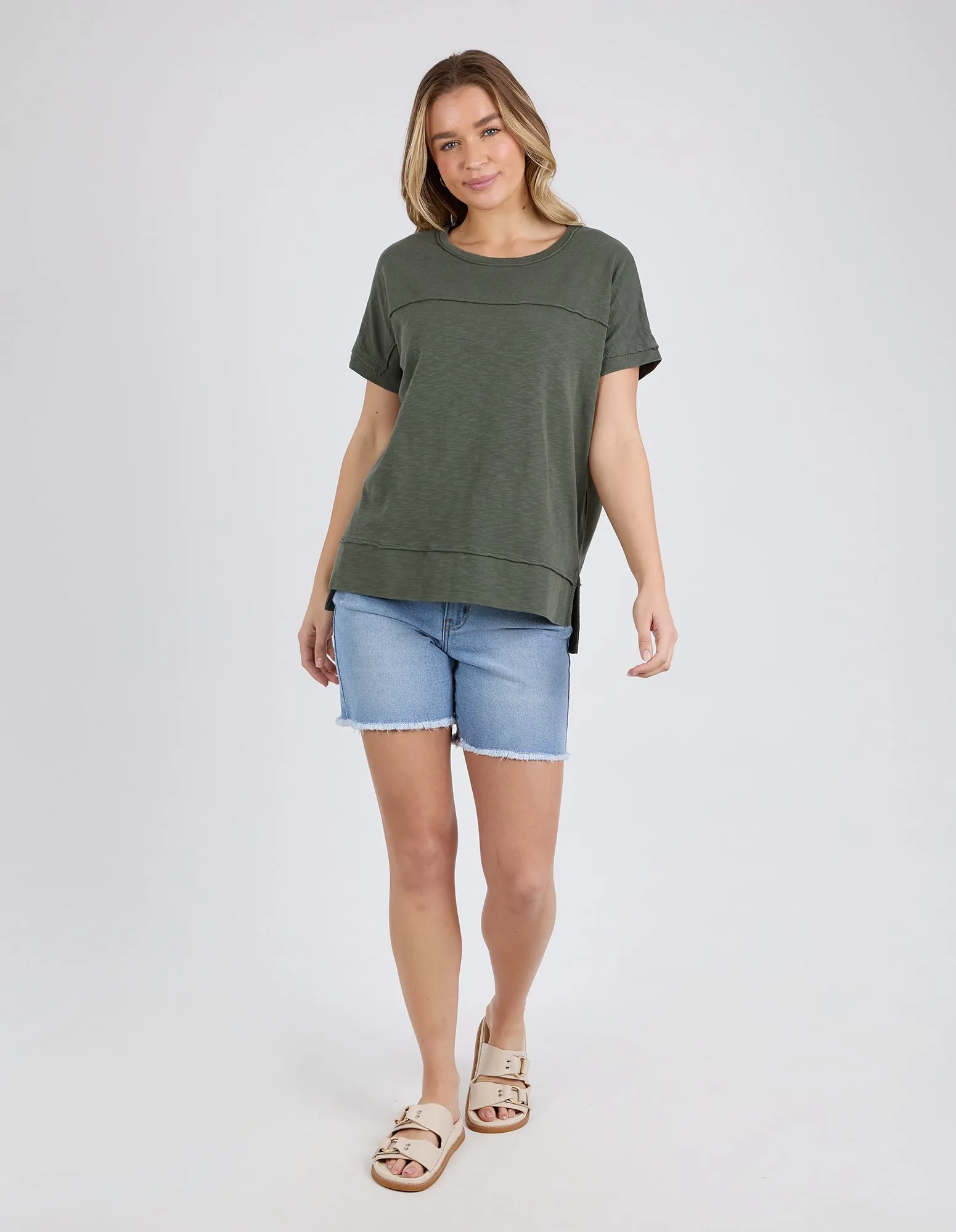 Foxwood Allison Tee Khaki