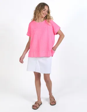 Foxwood Allison Tee Neon Rose