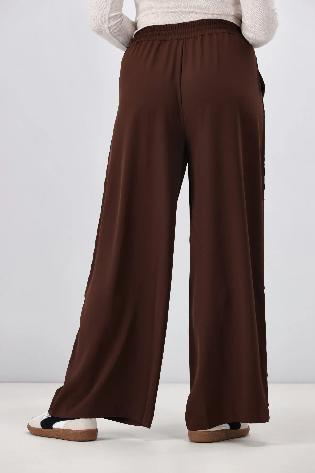 Gloss the Label Shayleigh Ric Rac Pant Chocolate