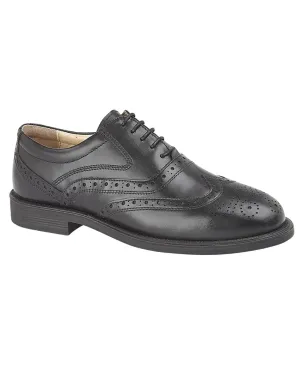 Grafters Wing Cap Brogue Oxford Shoes