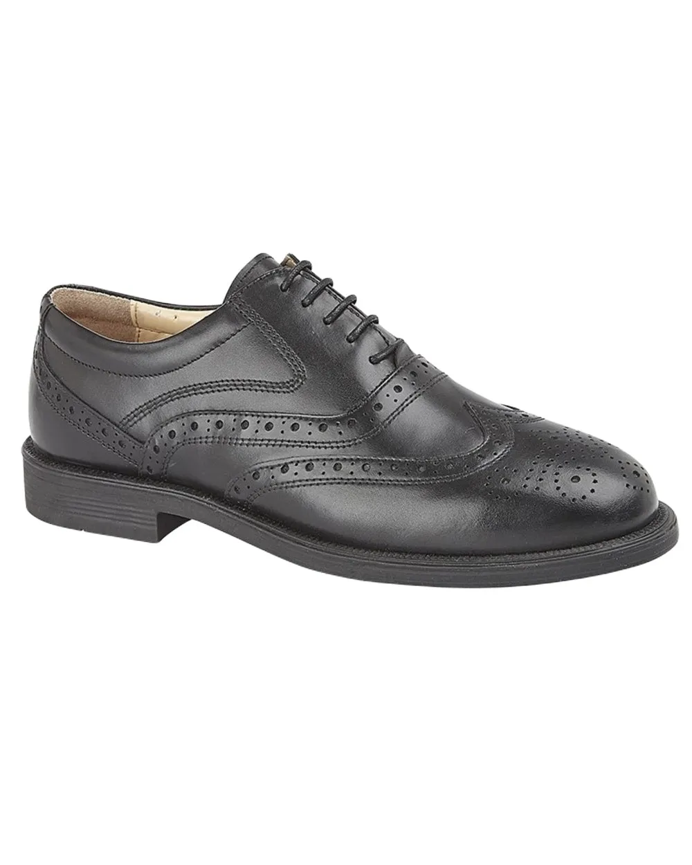 Grafters Wing Cap Brogue Oxford Shoes