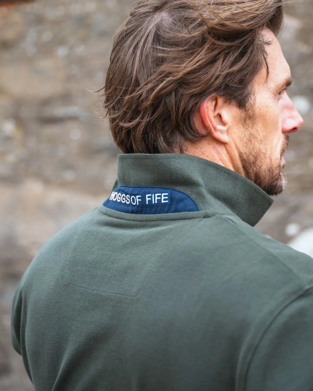Hoggs of Fife Mens Newton Pique Polo Shirt