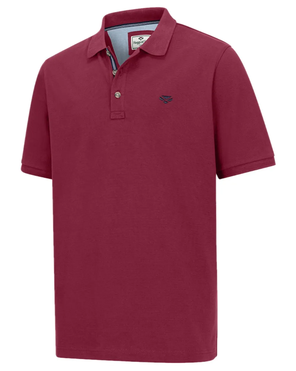 Hoggs of Fife Mens Newton Pique Polo Shirt