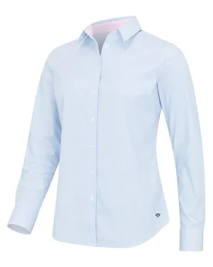 Hoggs of Fife Womens Ingliston Stretch Stripe Shirt