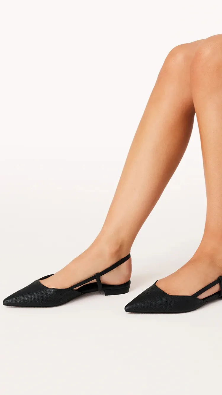 Iver Ballet Flats - Black