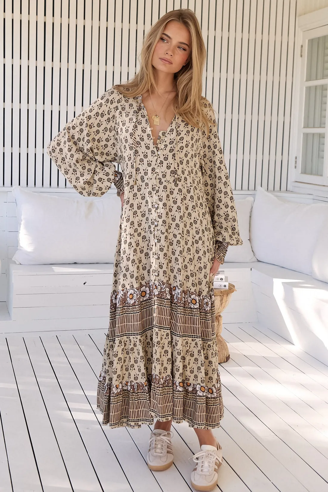 Jaase Rowie Maxi Dress Louella Print