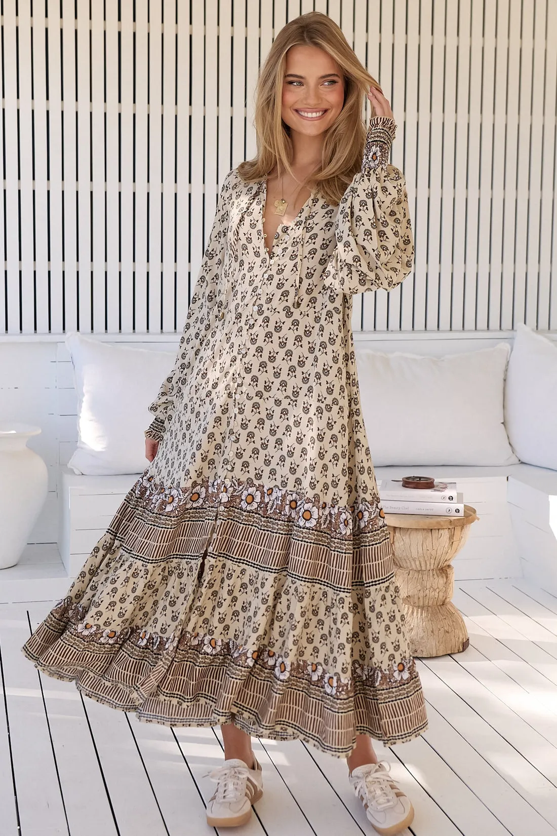 Jaase Rowie Maxi Dress Louella Print