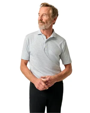 Johnnie-O Men's Vik Stripe Performance Jersey Polo
