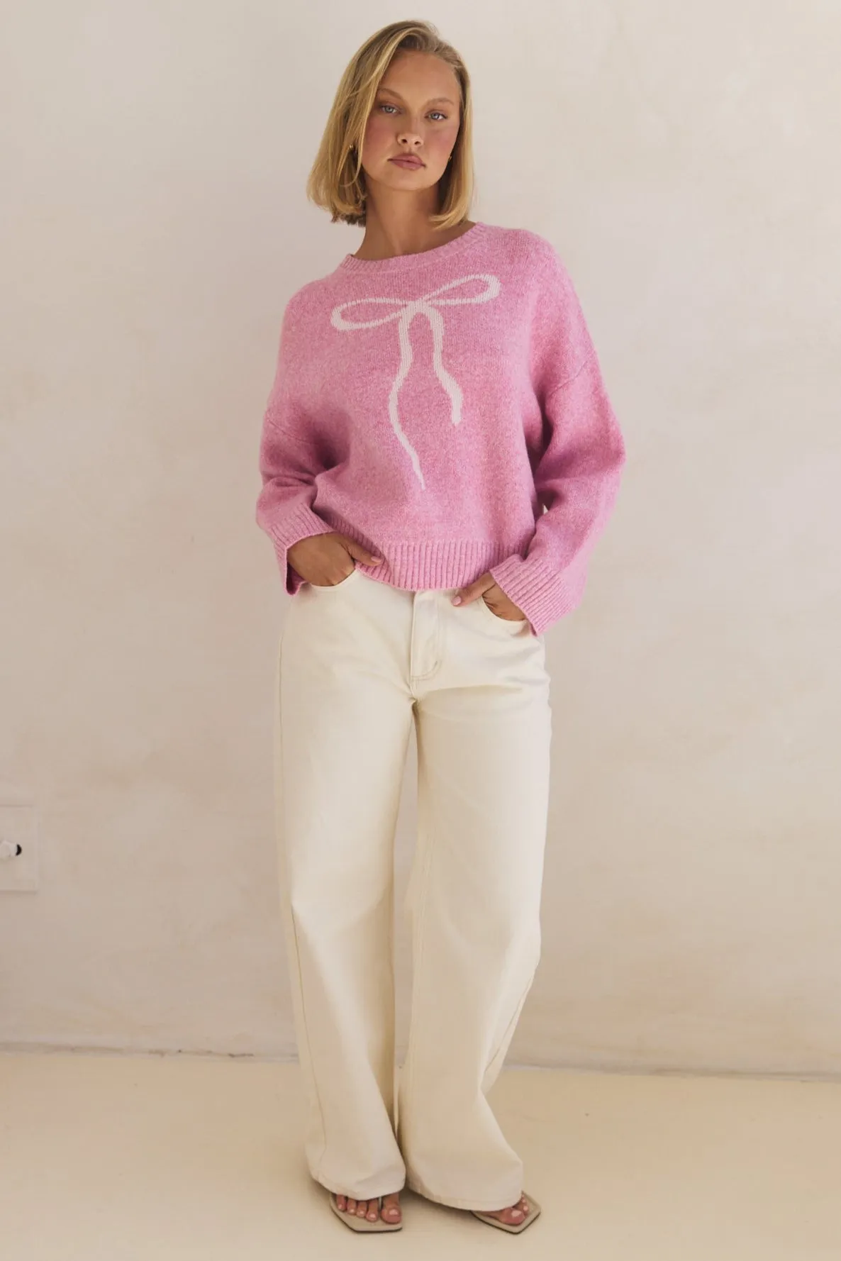 Juliette Knit Jumper (Pink)