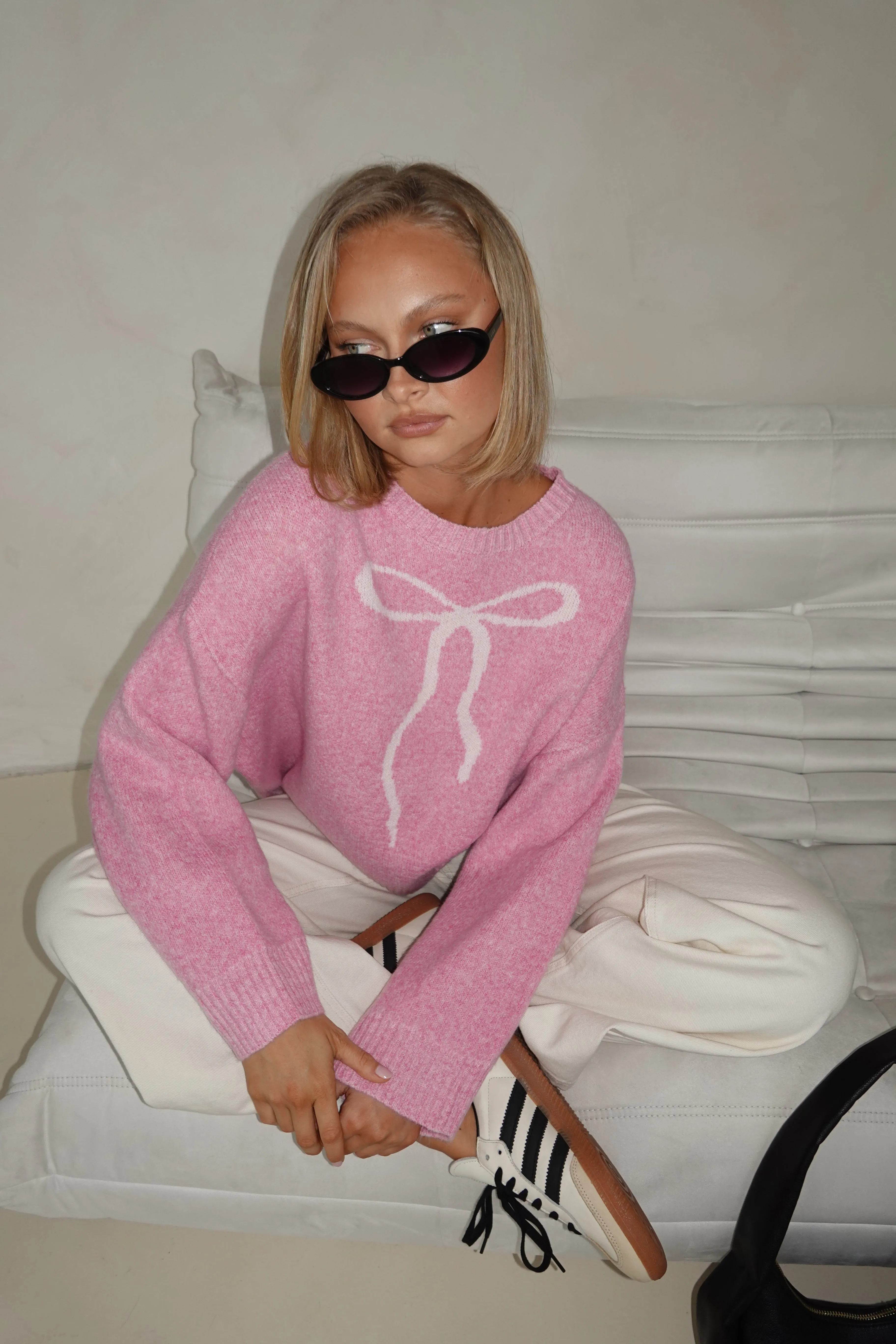 Juliette Knit Jumper (Pink)