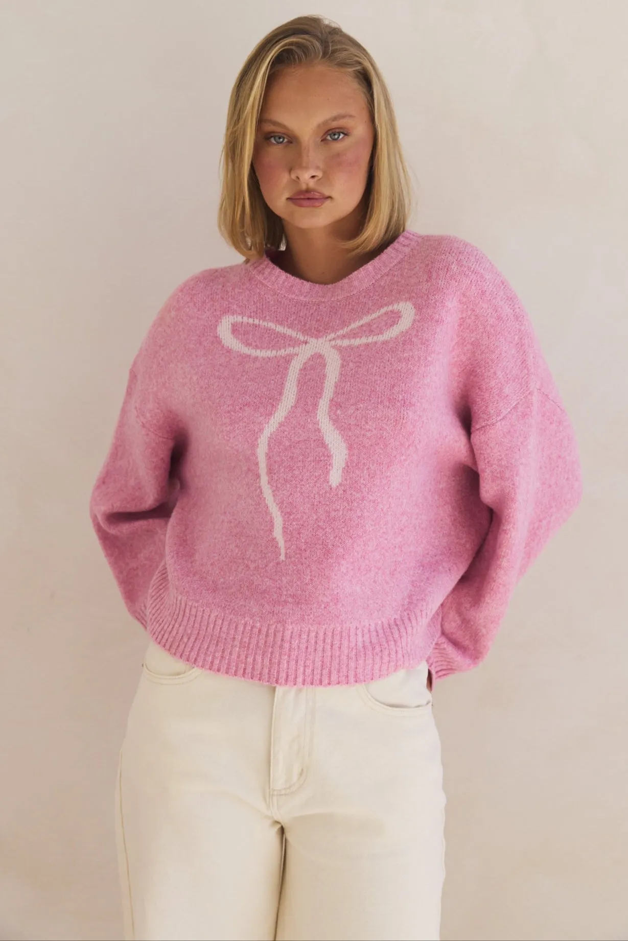 Juliette Knit Jumper (Pink)