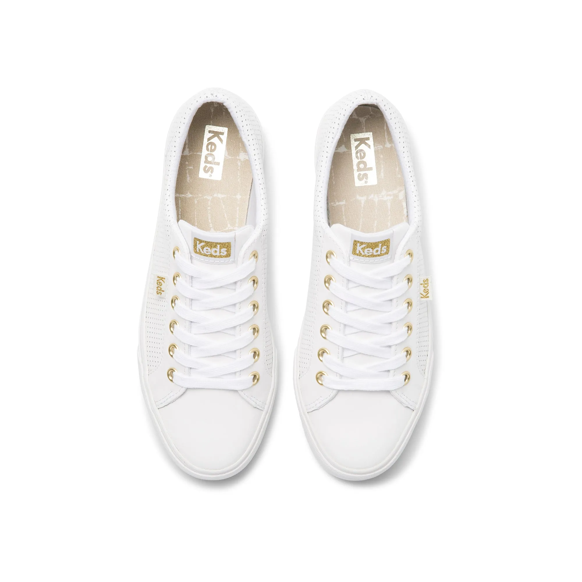 Keds Jump Kick Leather Sneaker White