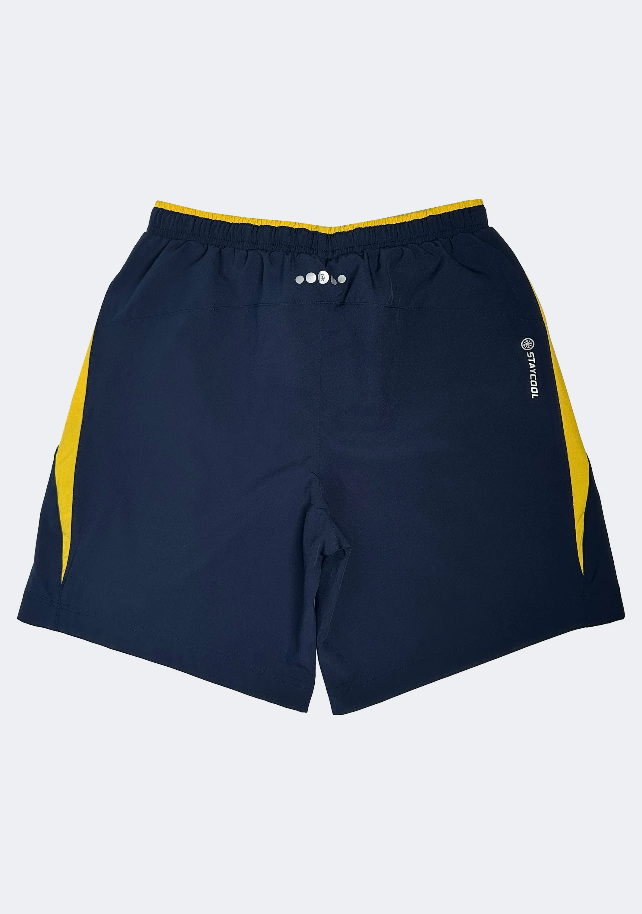 Kookaburra Kids' KB Woven Training Shorts Navy Gold
