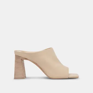 LIZZO HEELS BISCUIT LEATHER