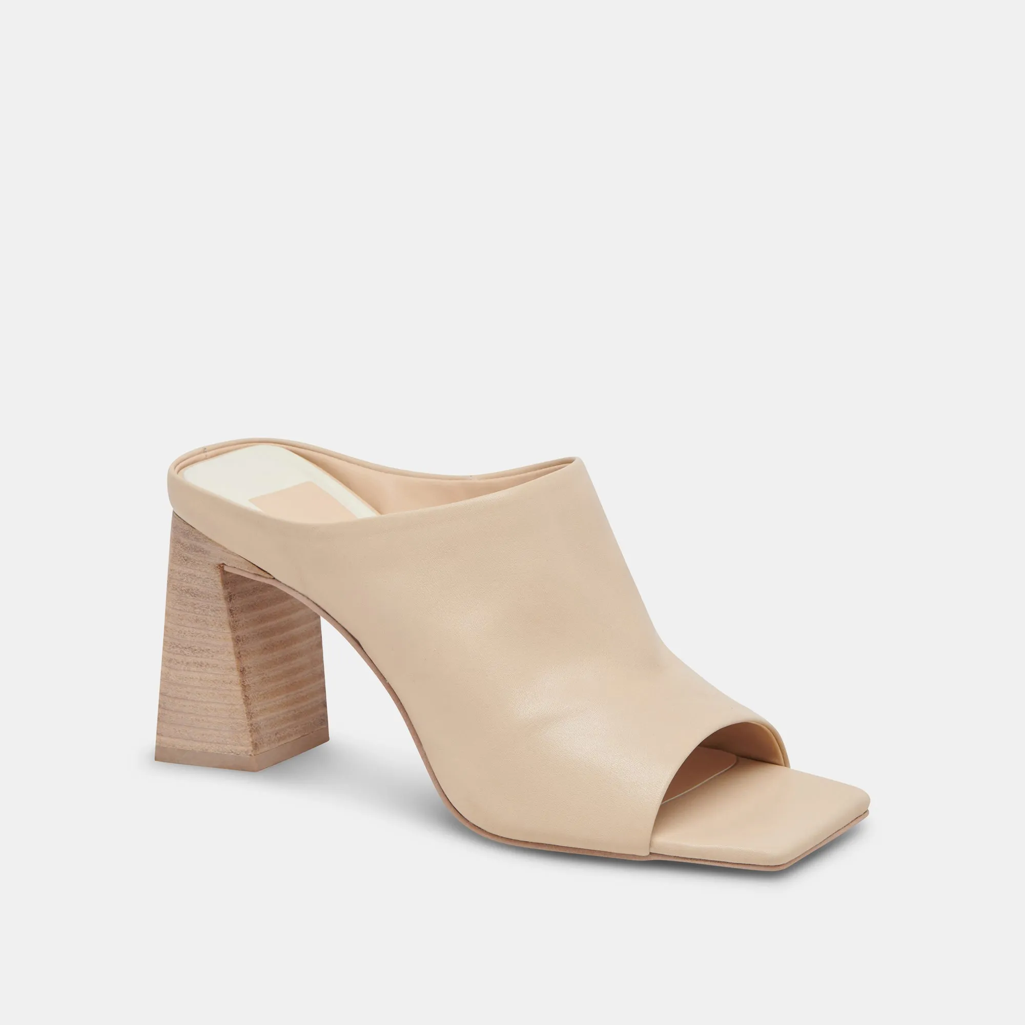 LIZZO HEELS BISCUIT LEATHER