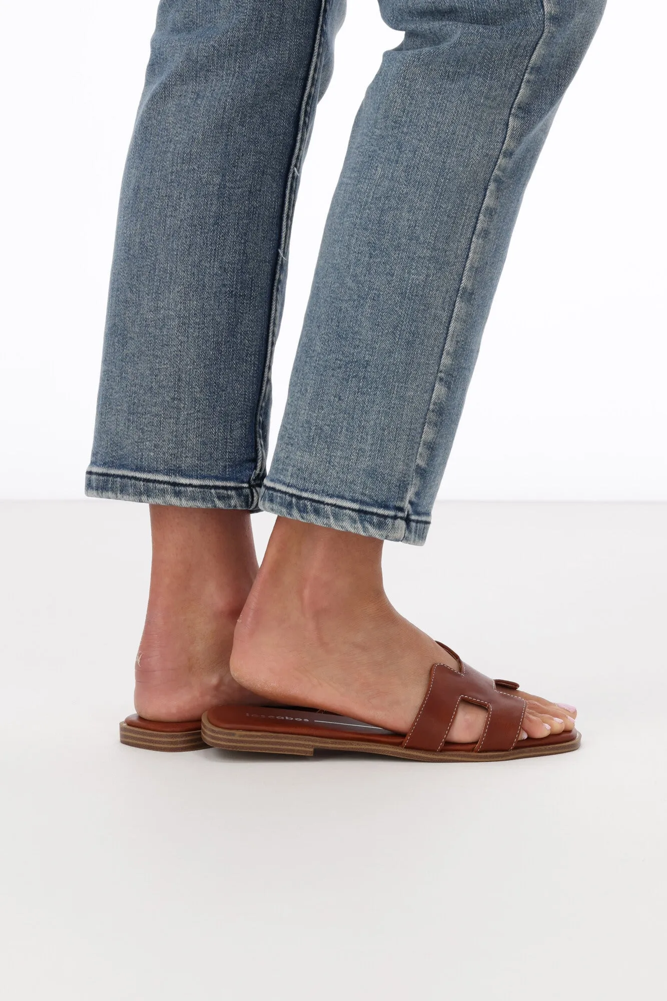 Los Cabos Hacette Sandal Cognac