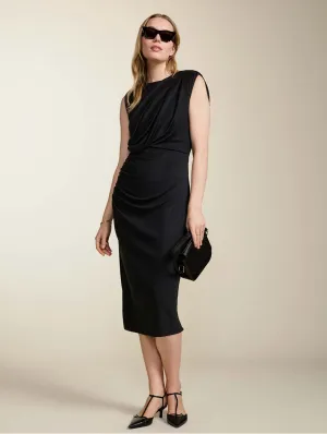 Michaela TENCEL™ Dress | Caviar Black