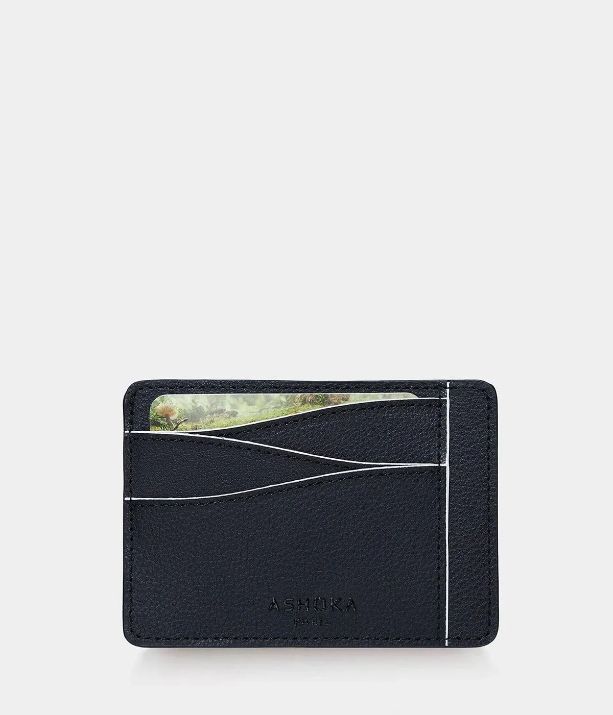 Mylo™️ Vegan Mushroom Leather Large Card Holder | White