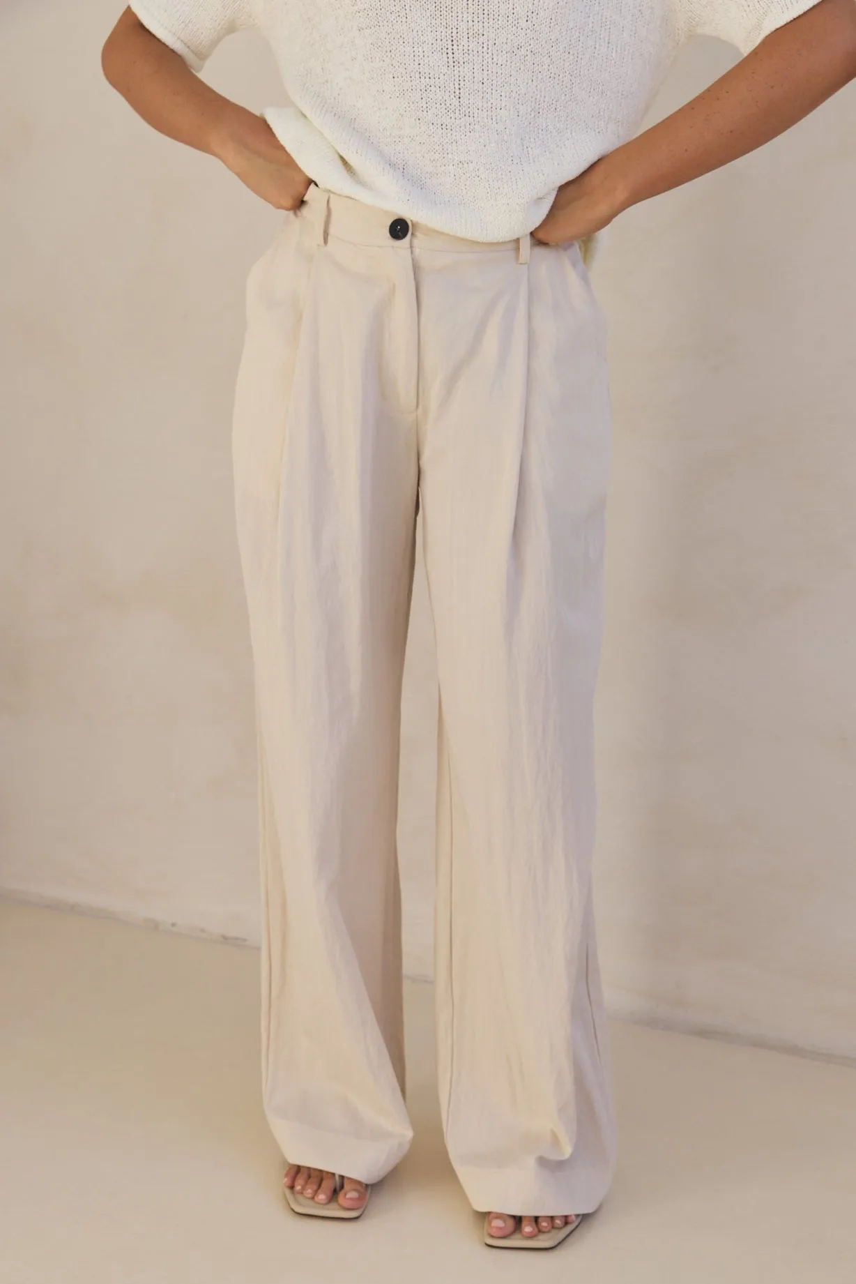 Odette Pant (Beige)