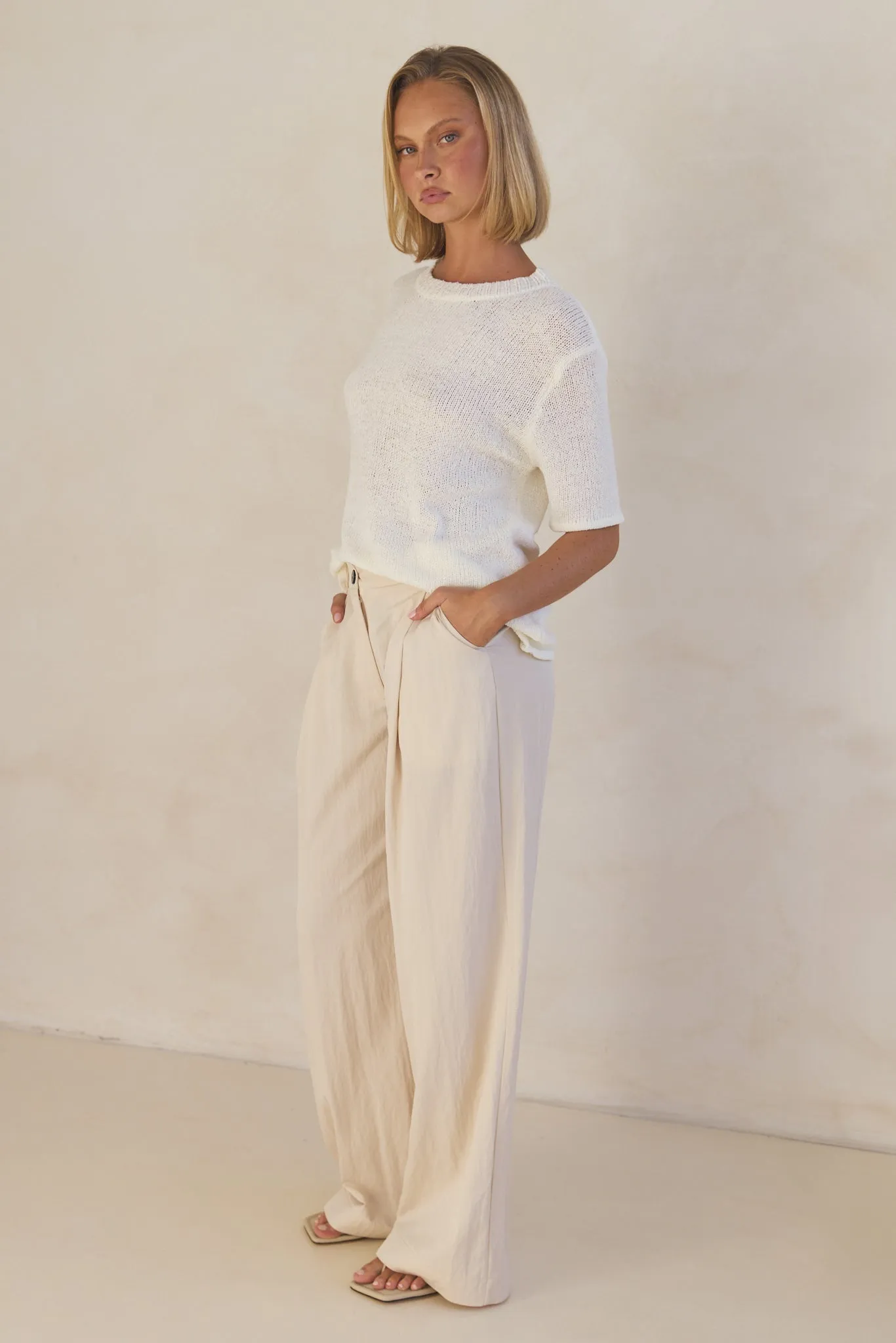 Odette Pant (Beige)