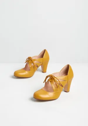 Ongoing Edge Lace-Up Heel