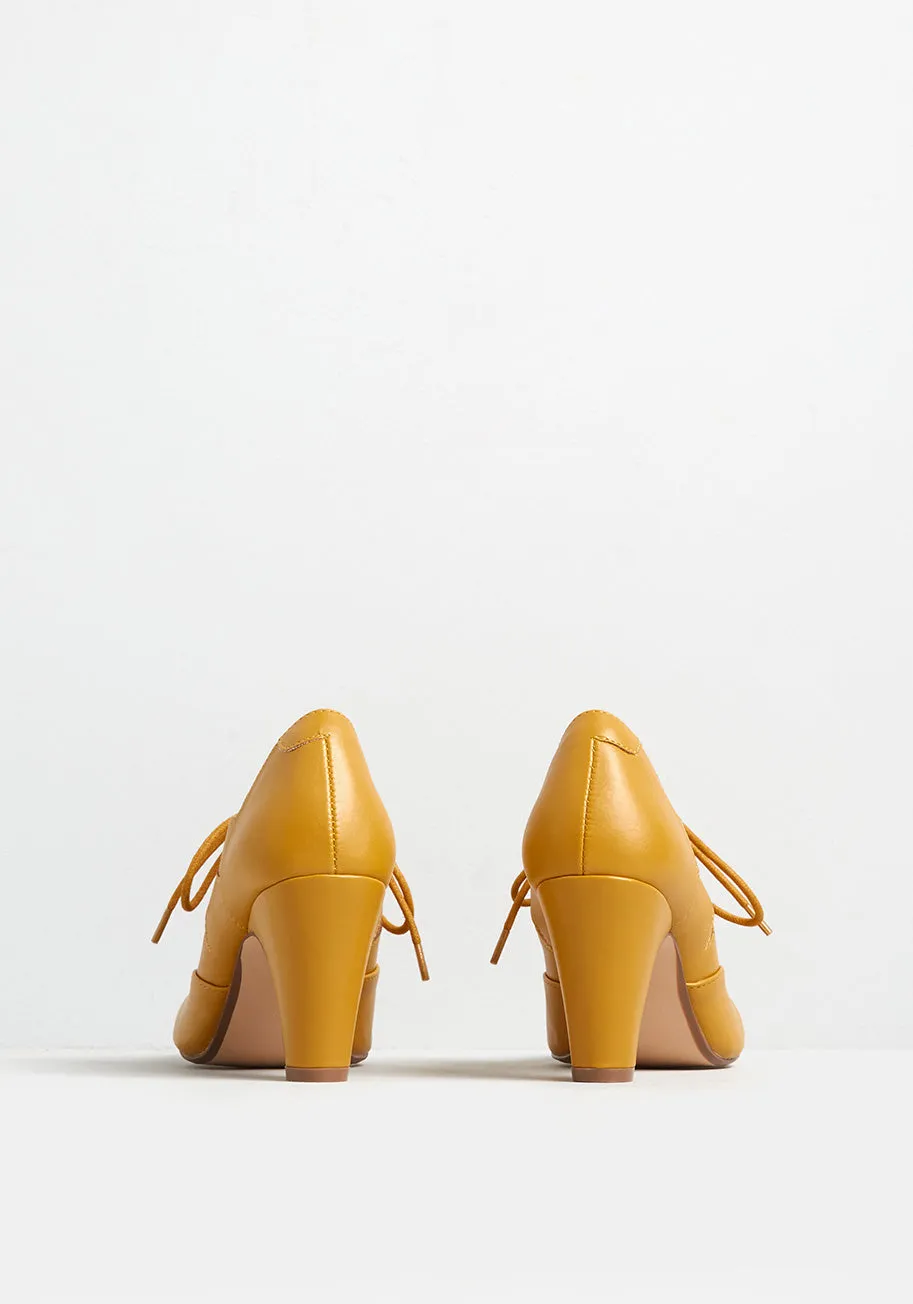 Ongoing Edge Lace-Up Heel