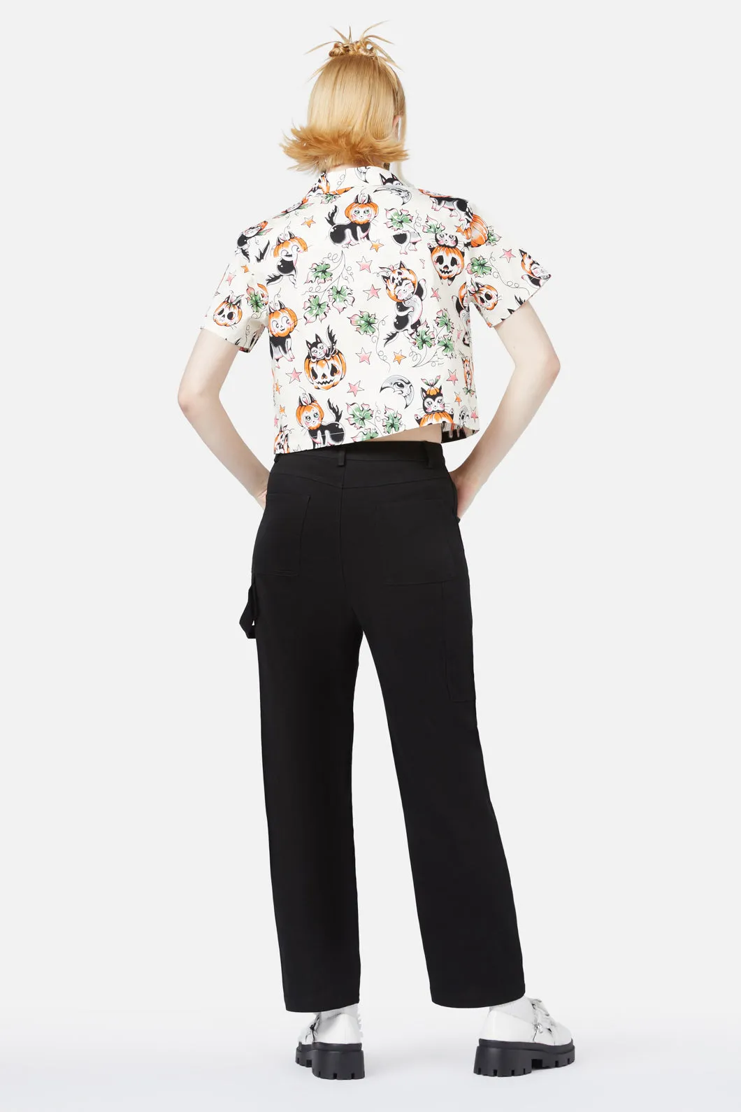 Pumpkin Patch Kitty Blouse