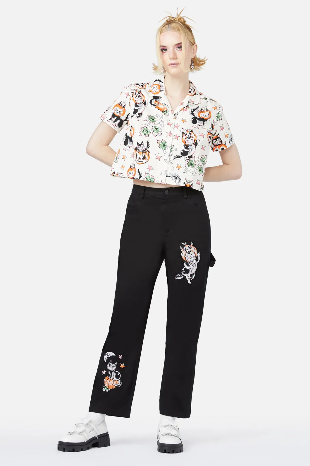 Pumpkin Patch Kitty Blouse