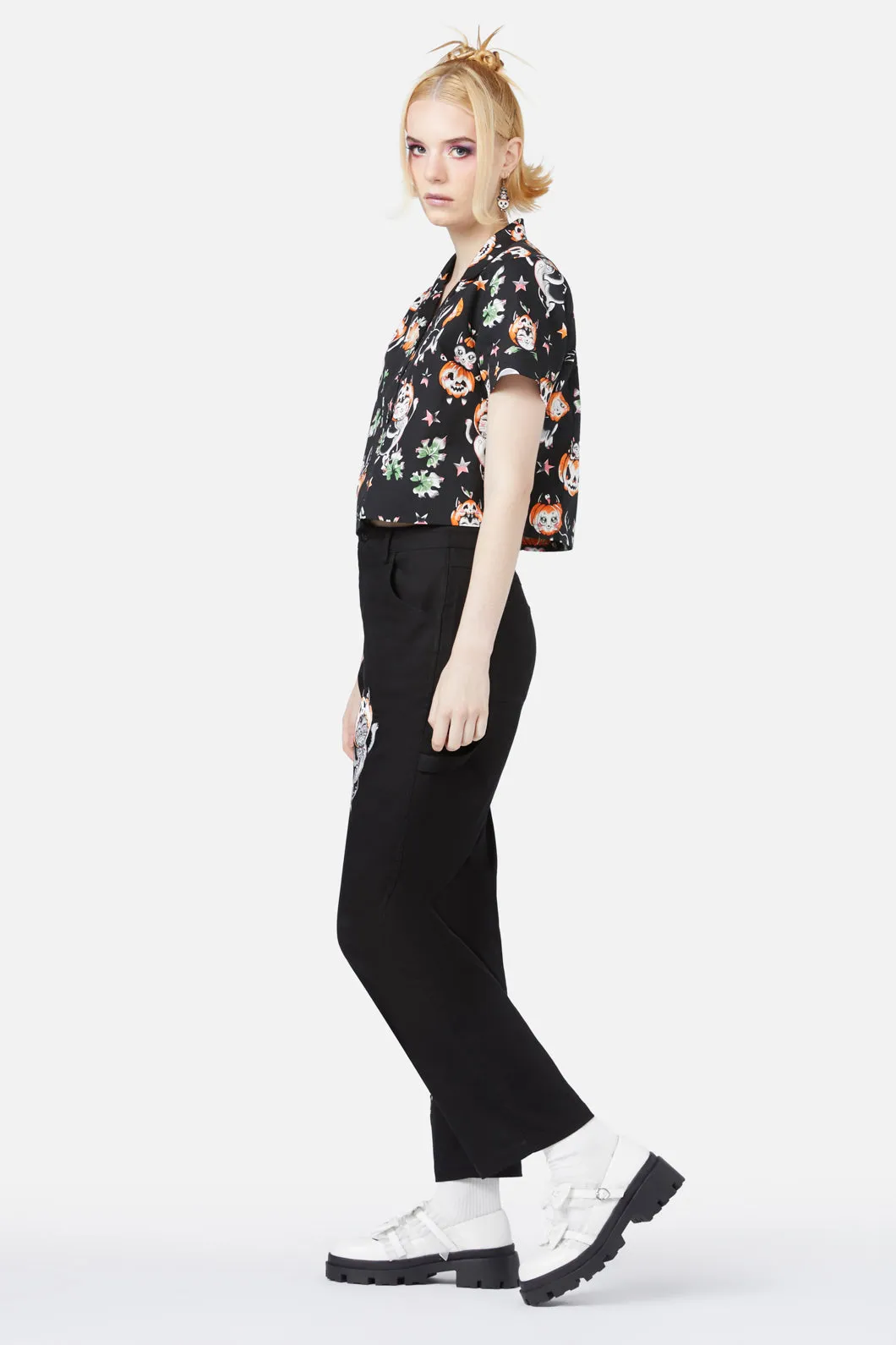 Pumpkin Patch Kitty Blouse