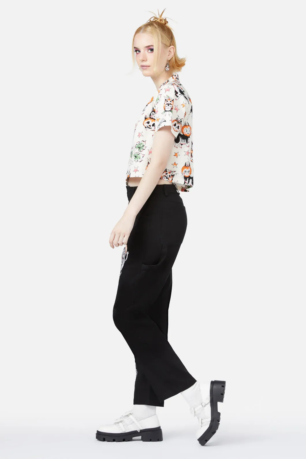 Pumpkin Patch Kitty Blouse