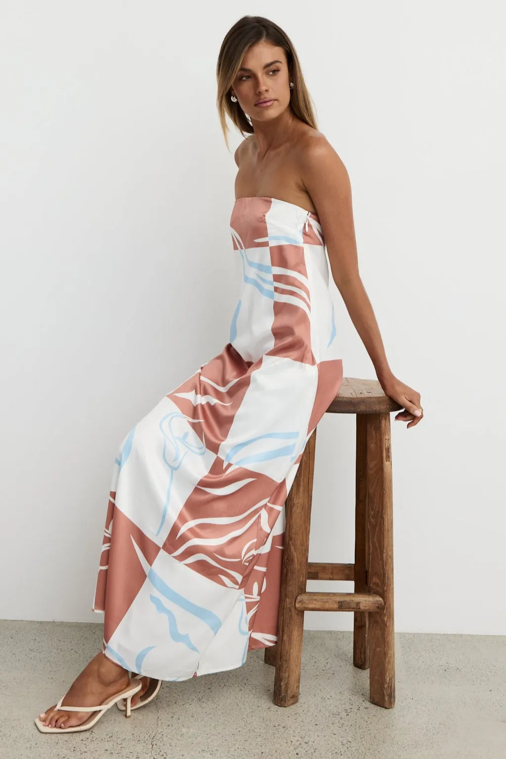 Rufus Maxi Dress (White)