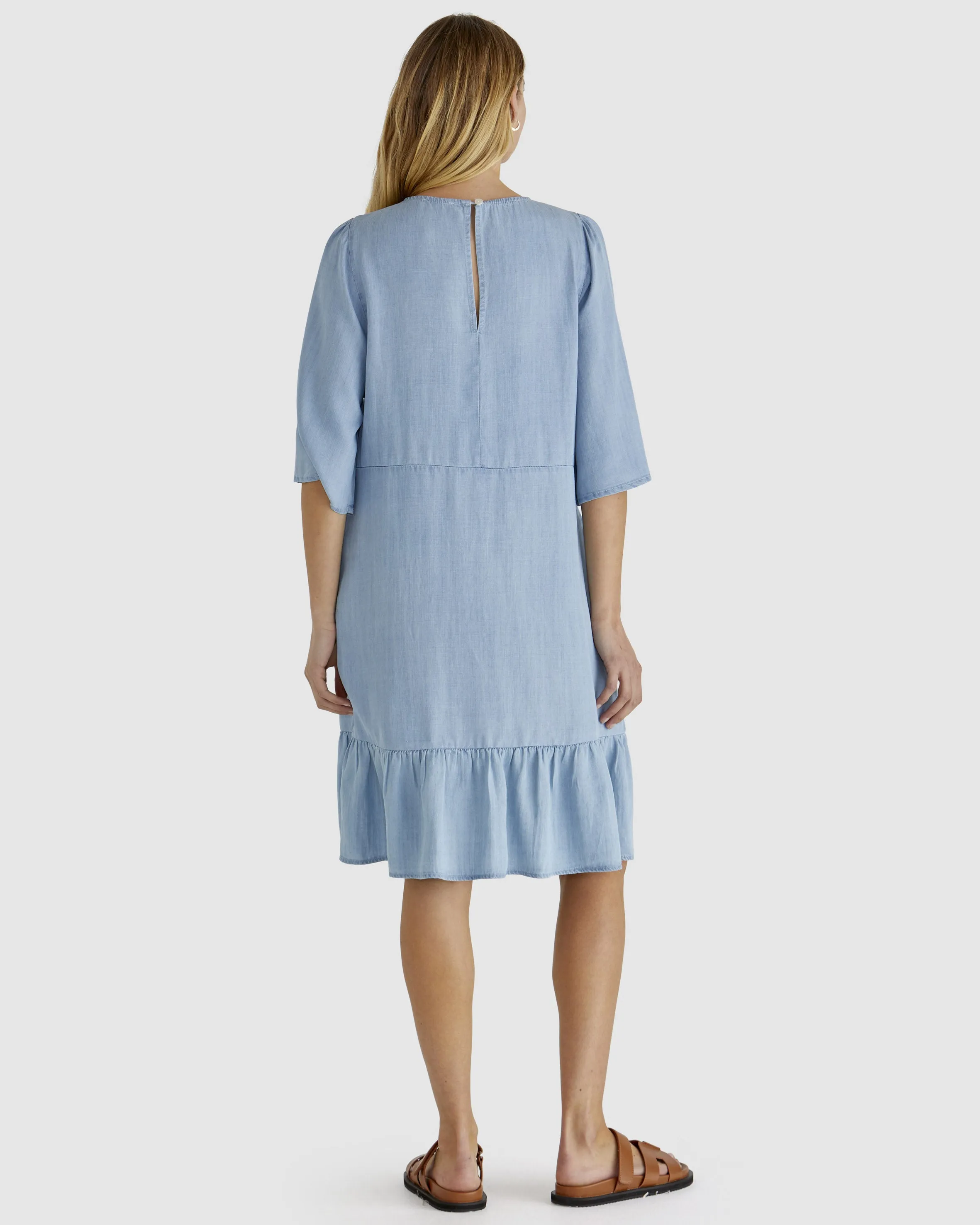 Sass Rye Dress Chambray