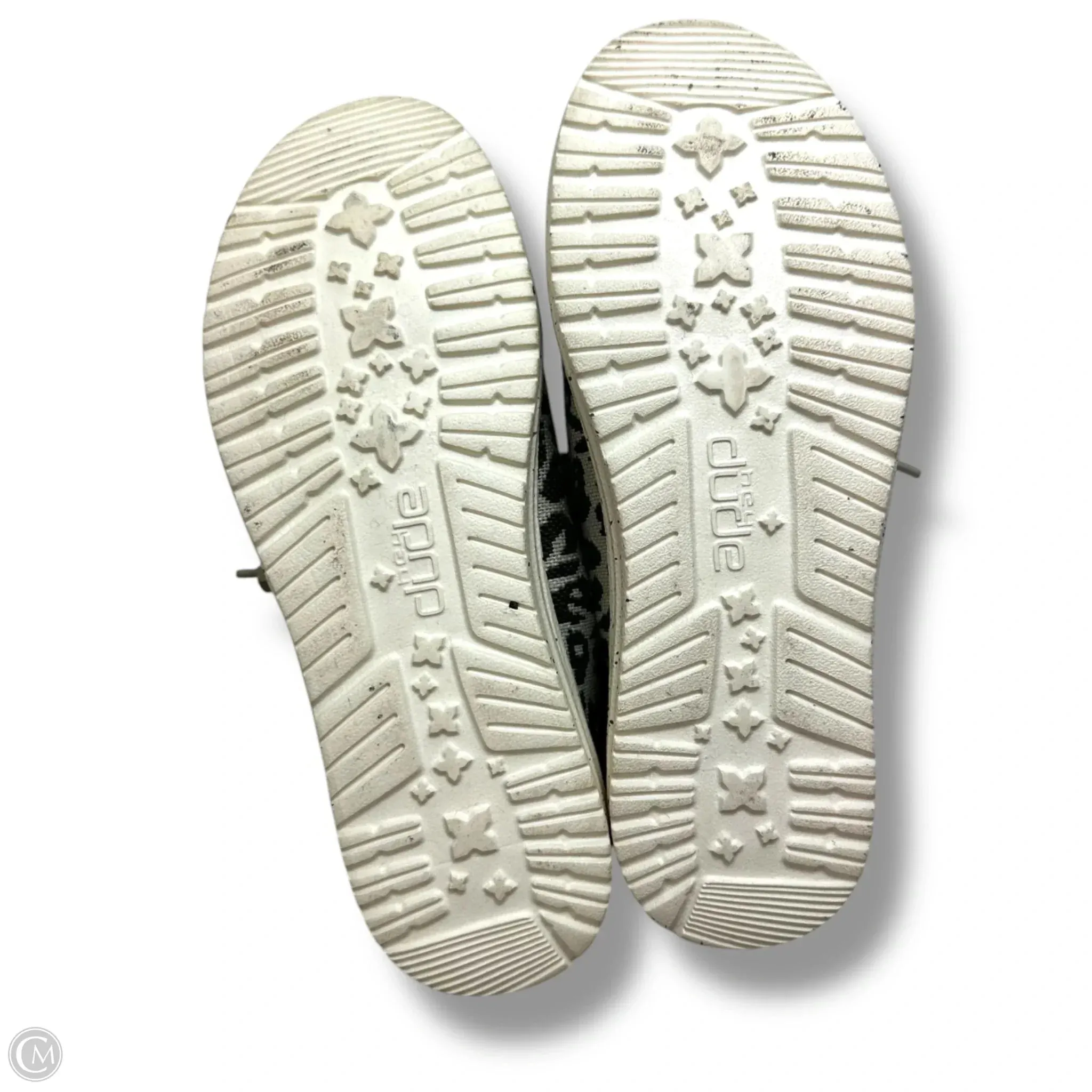 Shoes Flats By Hey Dude In Animal Print, Size: 7